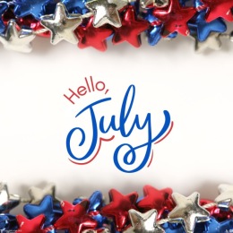 Hello July! ☀️🧨🎆🍔
